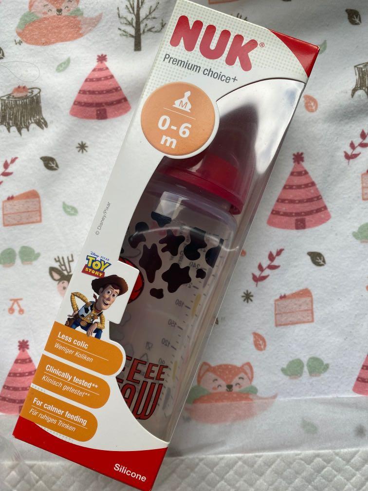 Nuk premium Disney milk bottle 300ml toy story natural teat infant not avent medela spectra hegen