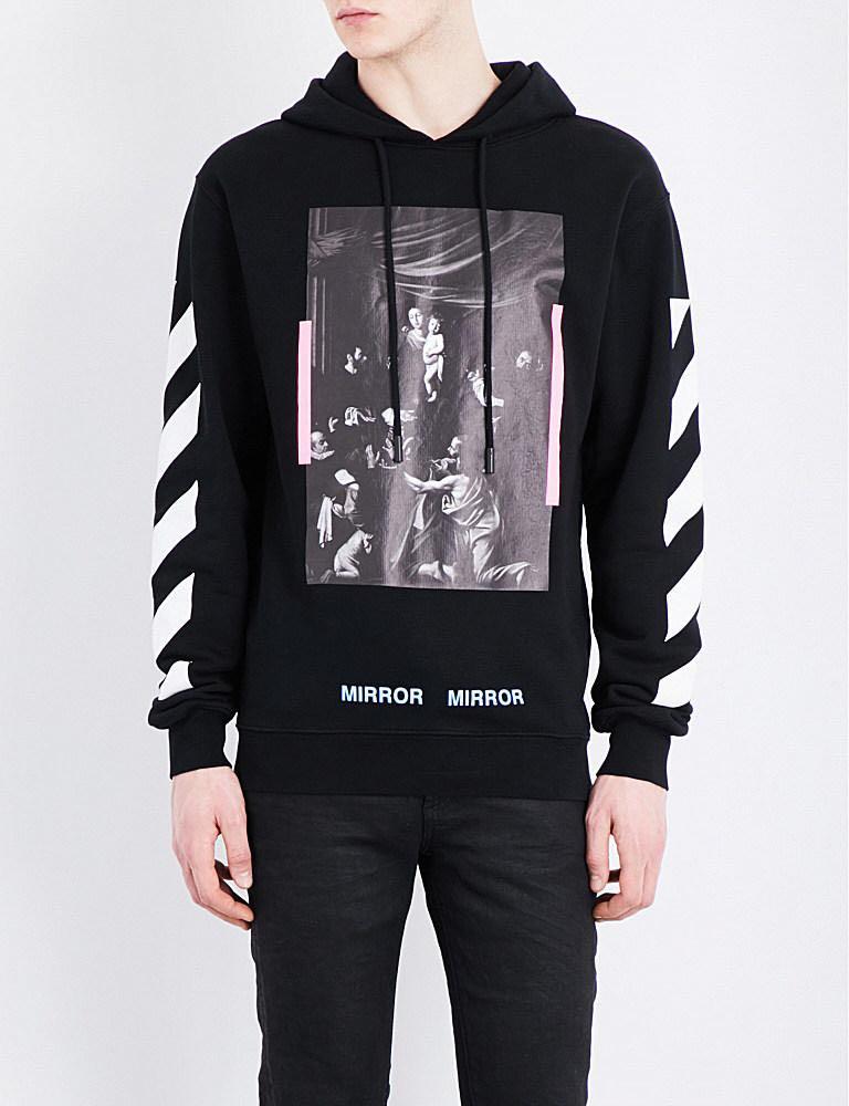 Off white 17fw hoodie discount