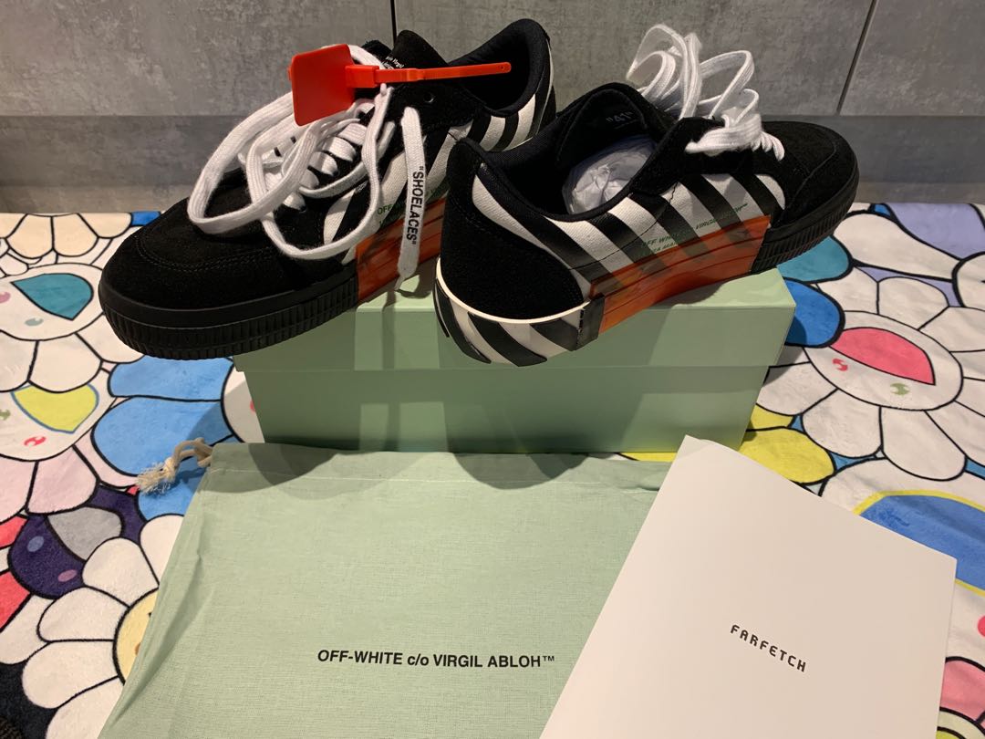 off white vans vulcanized