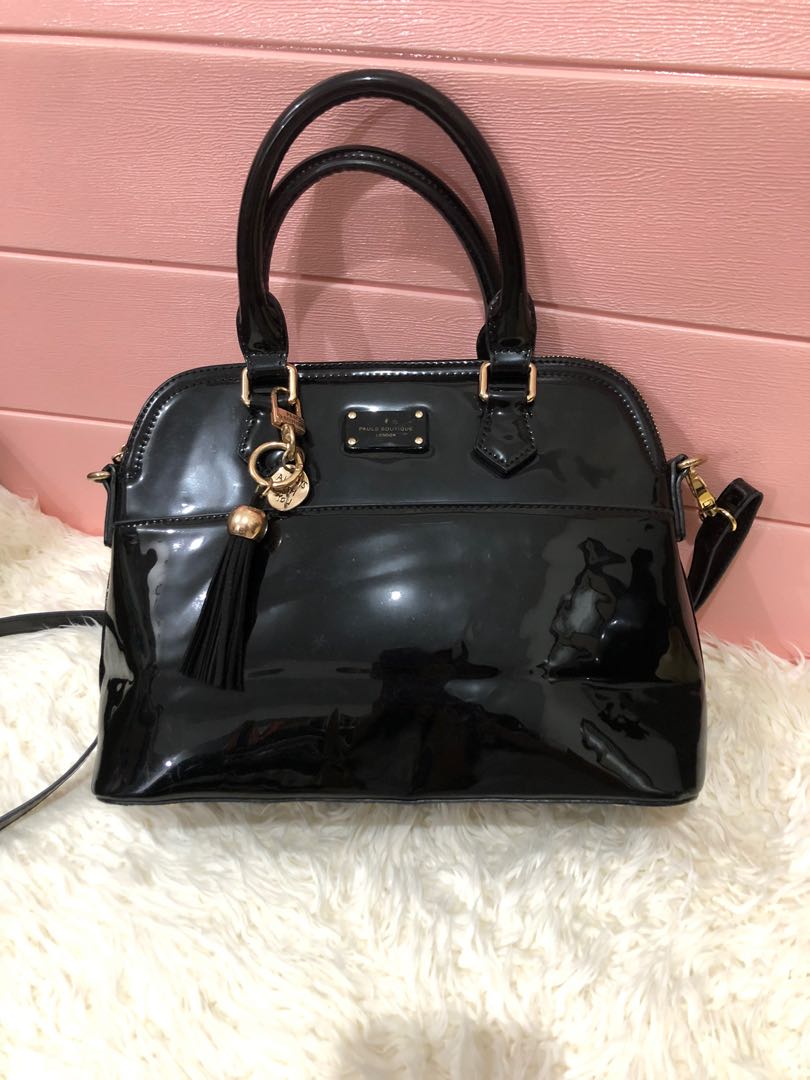 Paul's Boutique MAISY - Handbag - black/nude/black 
