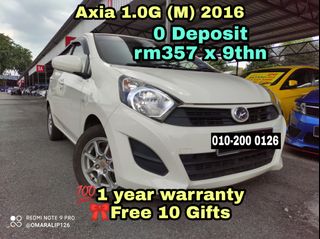 Axia deals 0 downpayment
