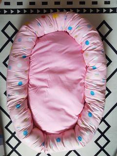 Pink Baby Bed or Cot