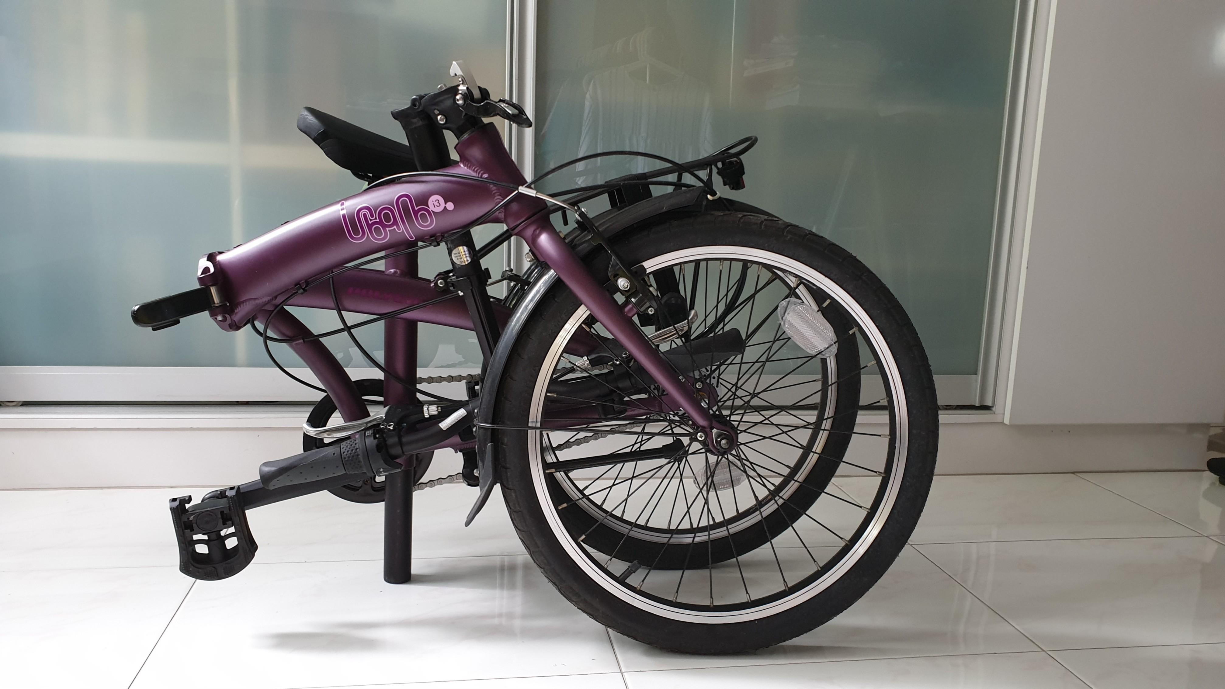 polygon urbano i3 folding bike