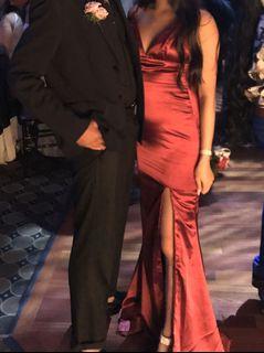 RED PROM DRESS