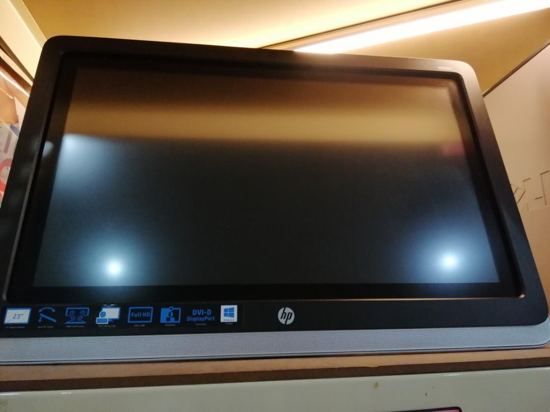 Refurbished Hp S230tm Touch Screen Lcd Monitor Electronics Computers Others On Carousell