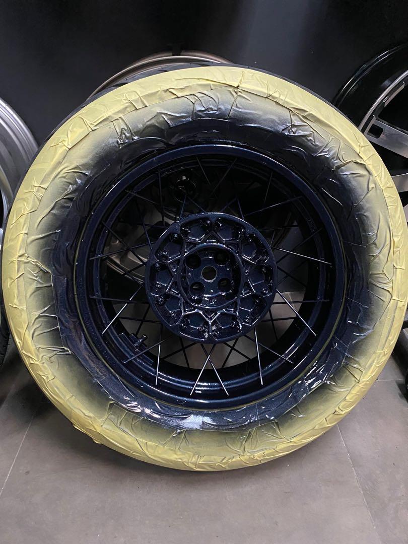 bike rim spray paint