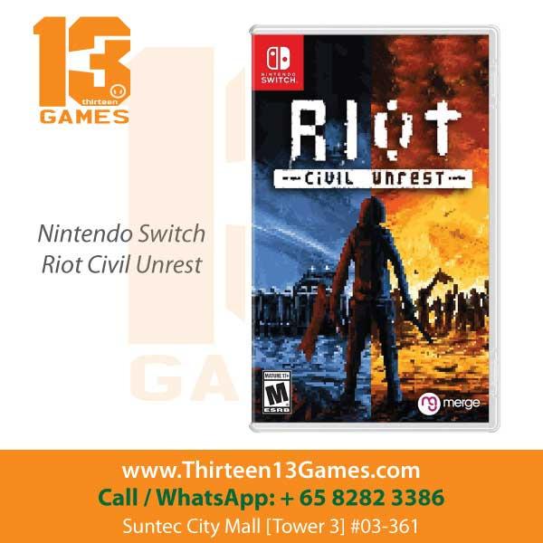 Riot Civil Unrest Nintendo Switch Toys Games Video Gaming Video Games On Carousell