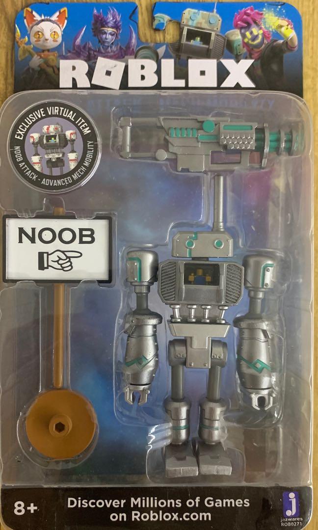 Roblox Toy Noob Mech Mobility Toys Games Bricks Figurines On Carousell - roblox noob mech toy
