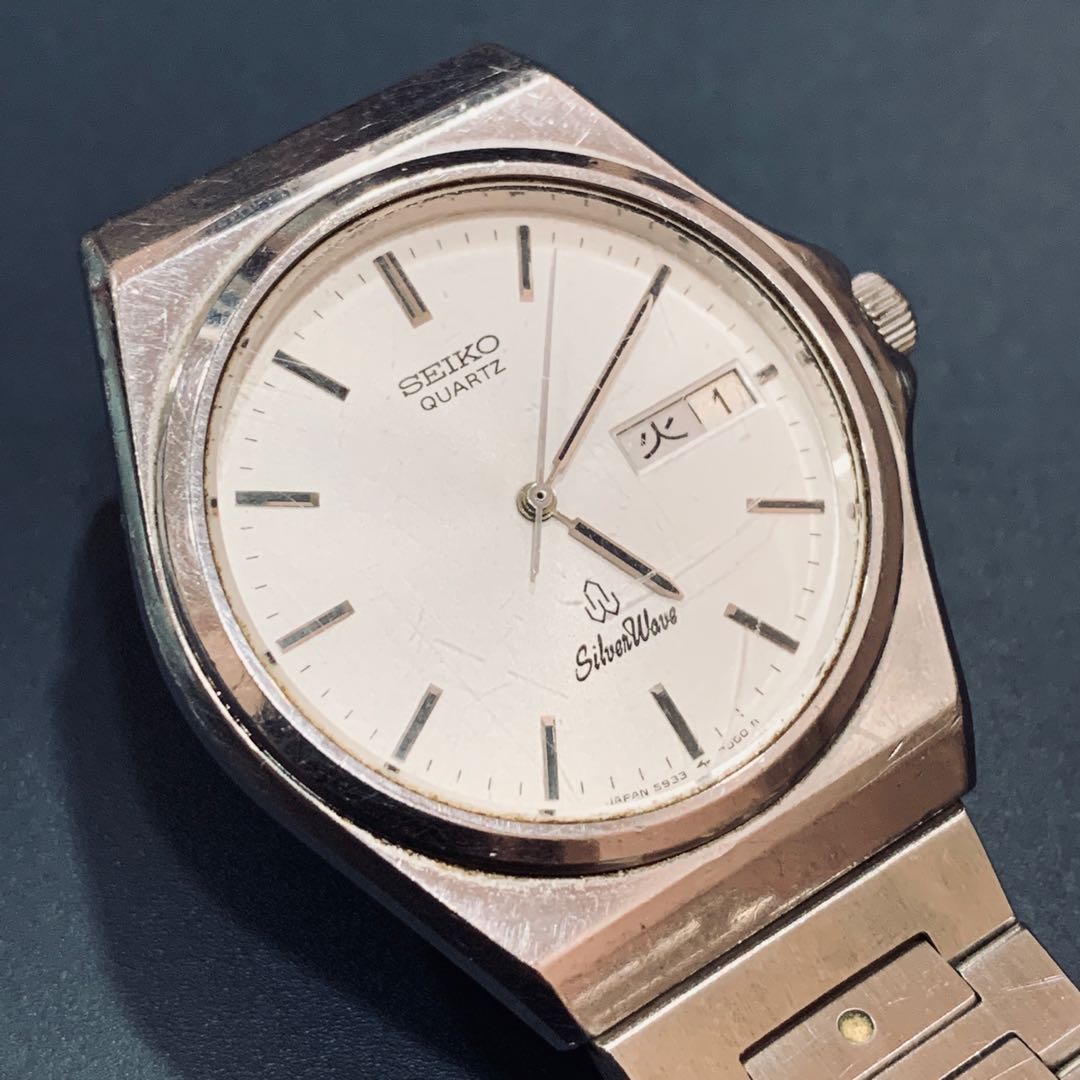 Seiko Quartz SilverWave 5933-7000 VintageMen Watch, Men's Fashion, Watches  & Accessories, Watches on Carousell
