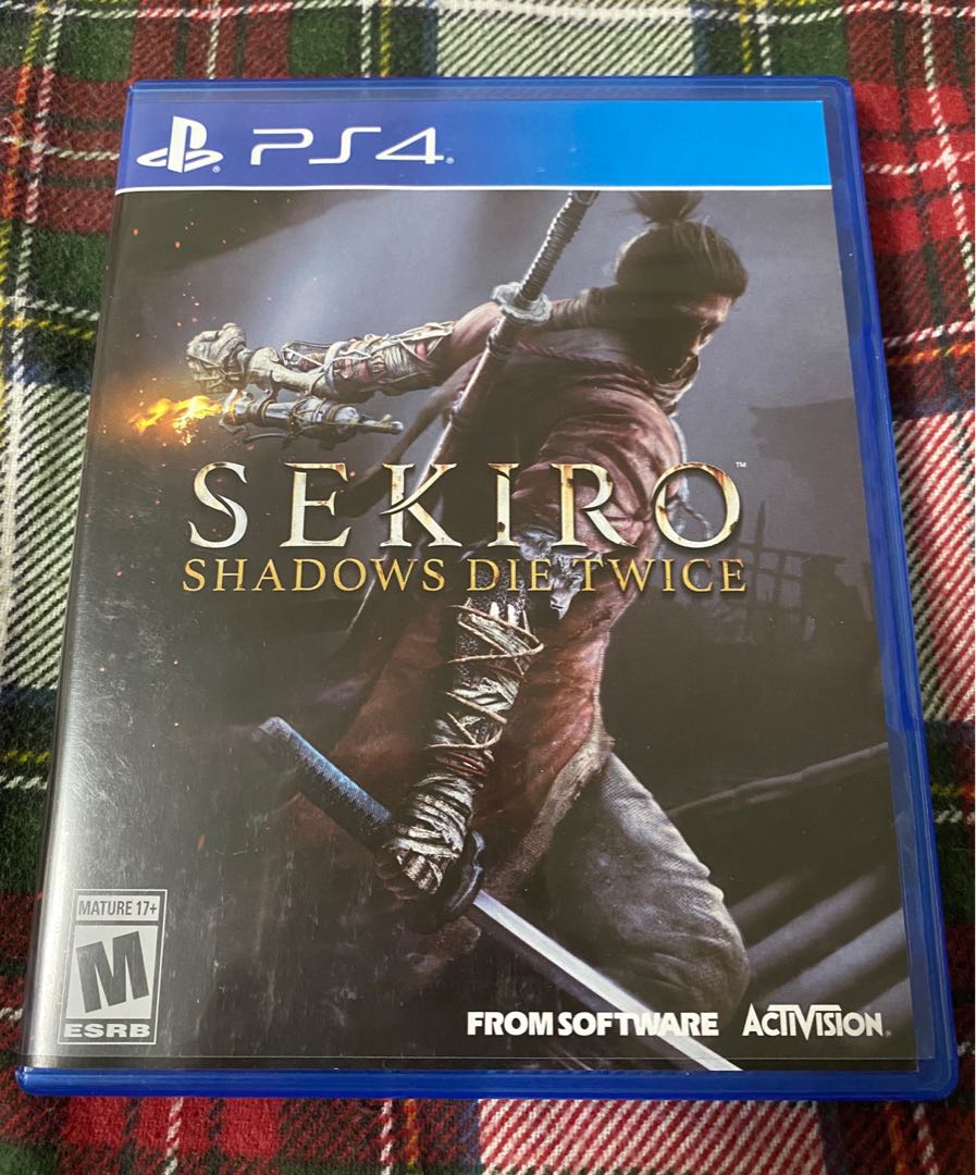 Sekiro Shadows Die Twice PS4 Game Playstation 4 PS 4 Shadow, Video ...