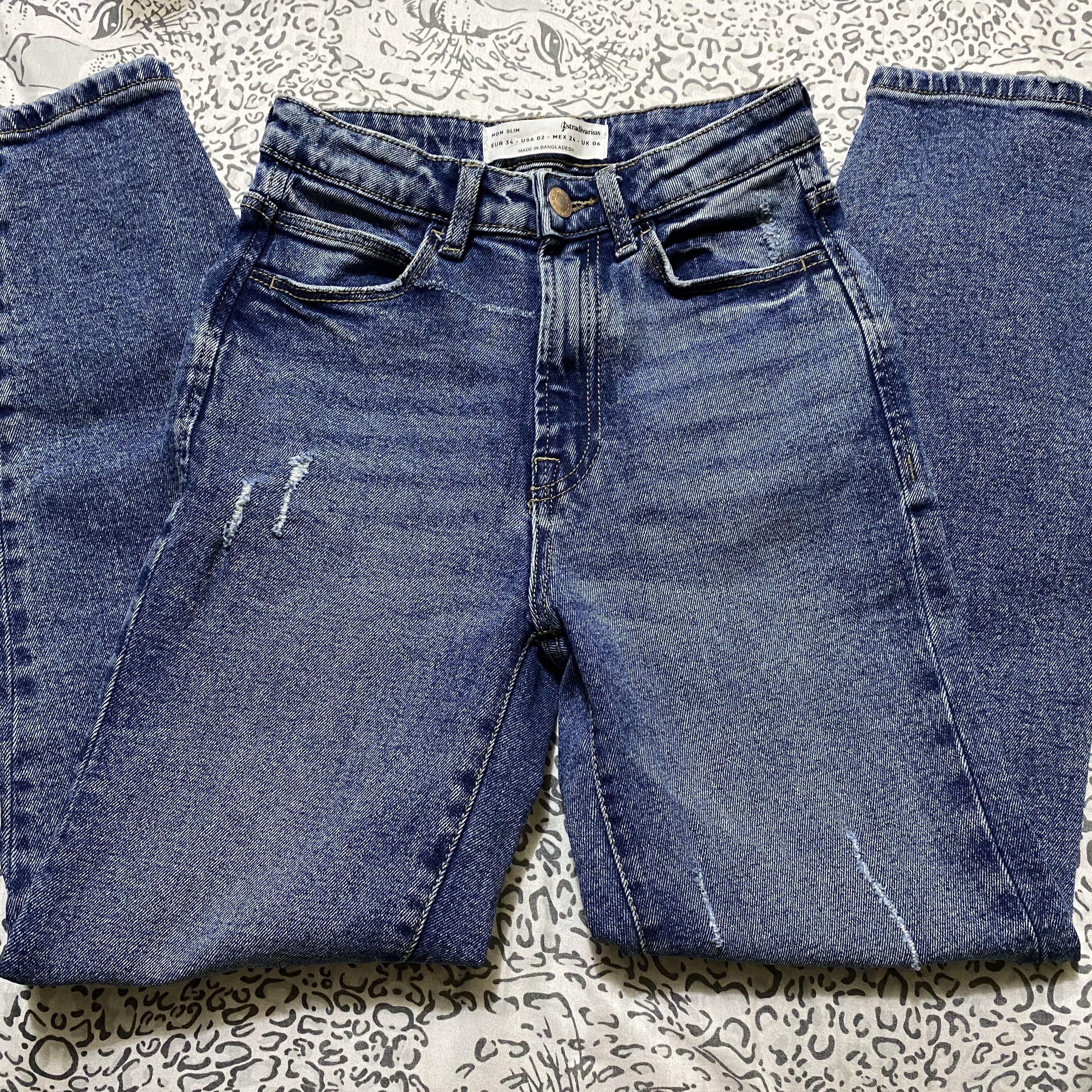 stradivarius high waist skinny jeans
