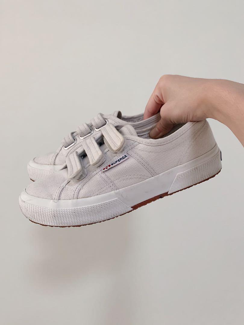 Grey vapour deals superga