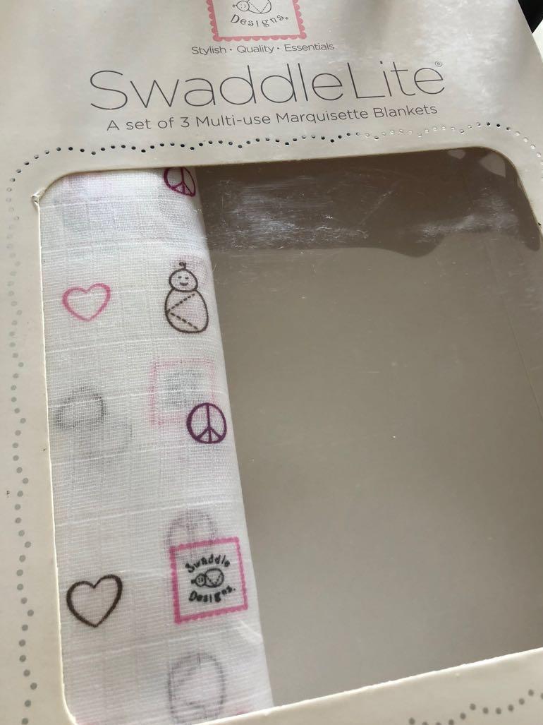 Blue Muslin Swaddle by Swaddle Designs Pack of 4 Baby Gift BNIB