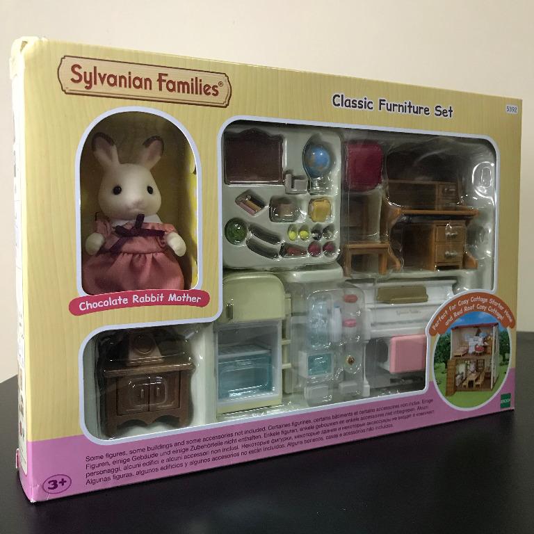 Sylvanian classic furniture set sales