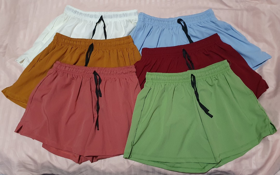 Taslan Shorts For Women Women S Fashion Bottoms Shorts On Carousell