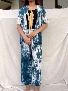 Tie Dye Pajamas Set