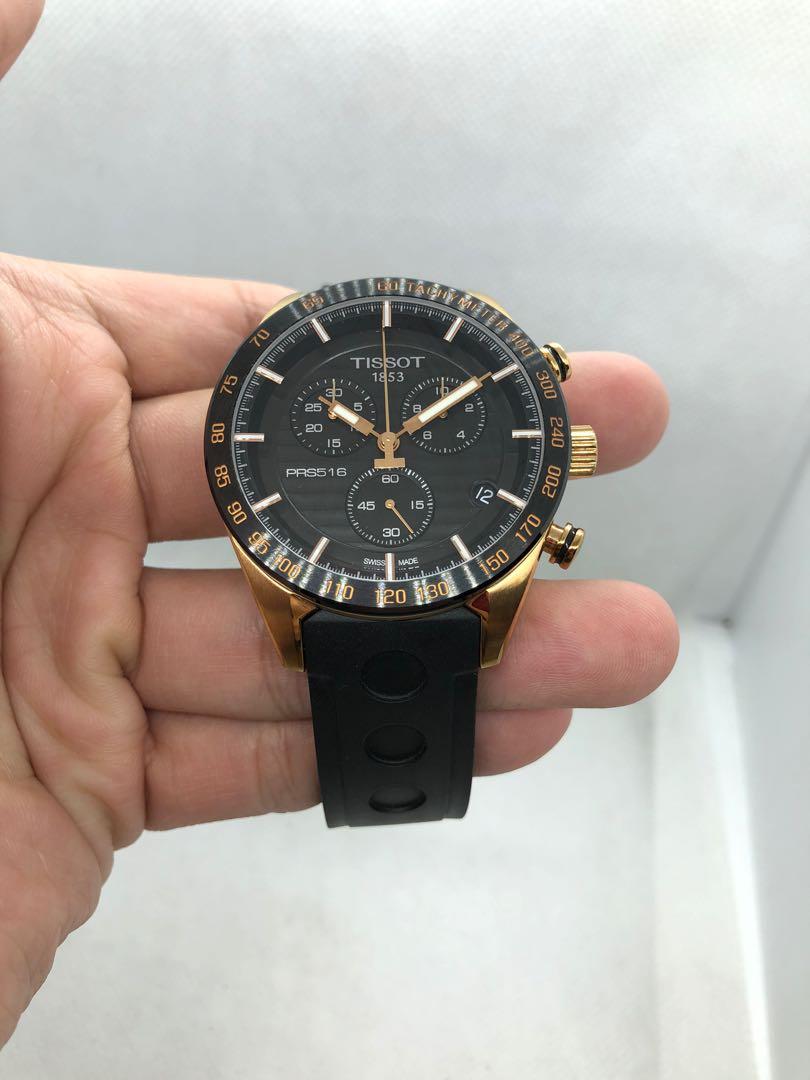 Tissot prs 516 rose gold cheap