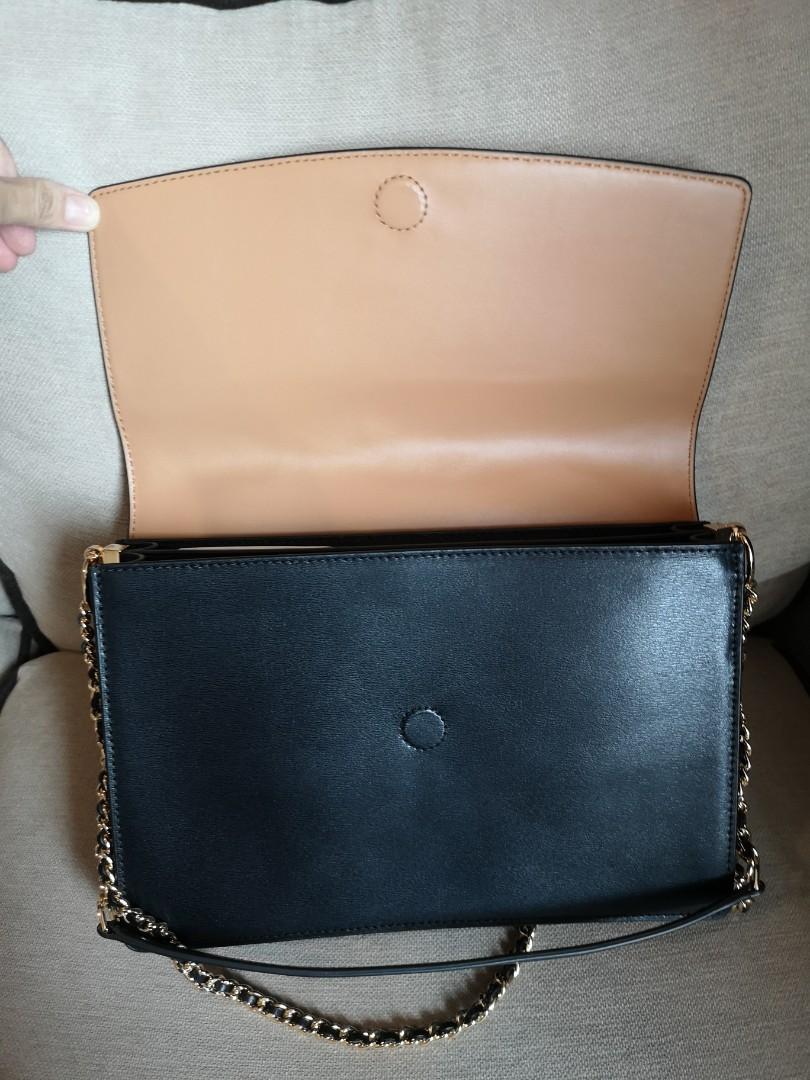 Tory burch large parker shoulder sale bag