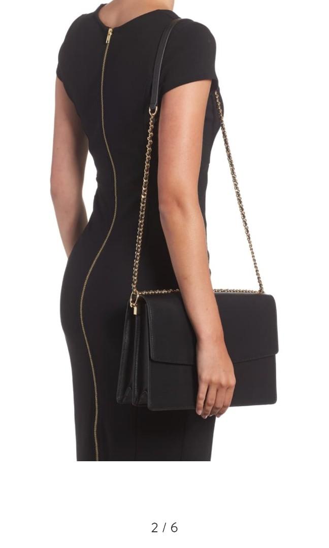 Tory Burch Large Parker Leather Shoulder Bag