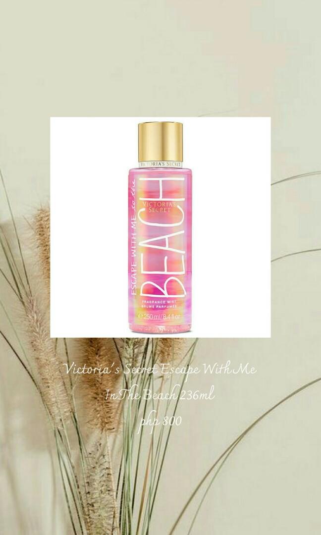 Victoria's secret escape with me to the best sale beach fragrance mist