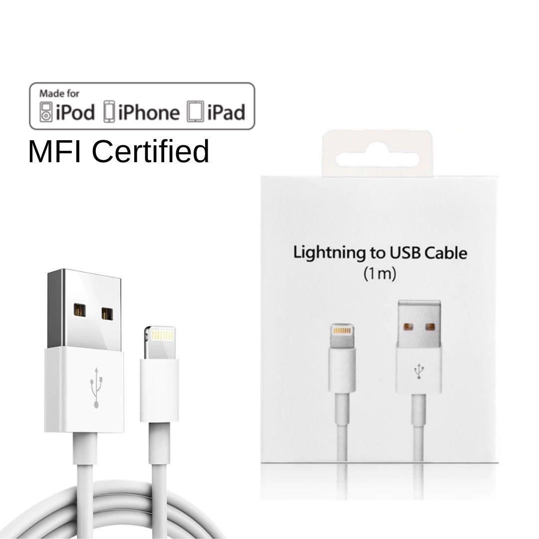 Iphone Cable Lightning To Usb Mobile Phones Tablets Mobile Tablet Accessories Mobile Accessories On Carousell