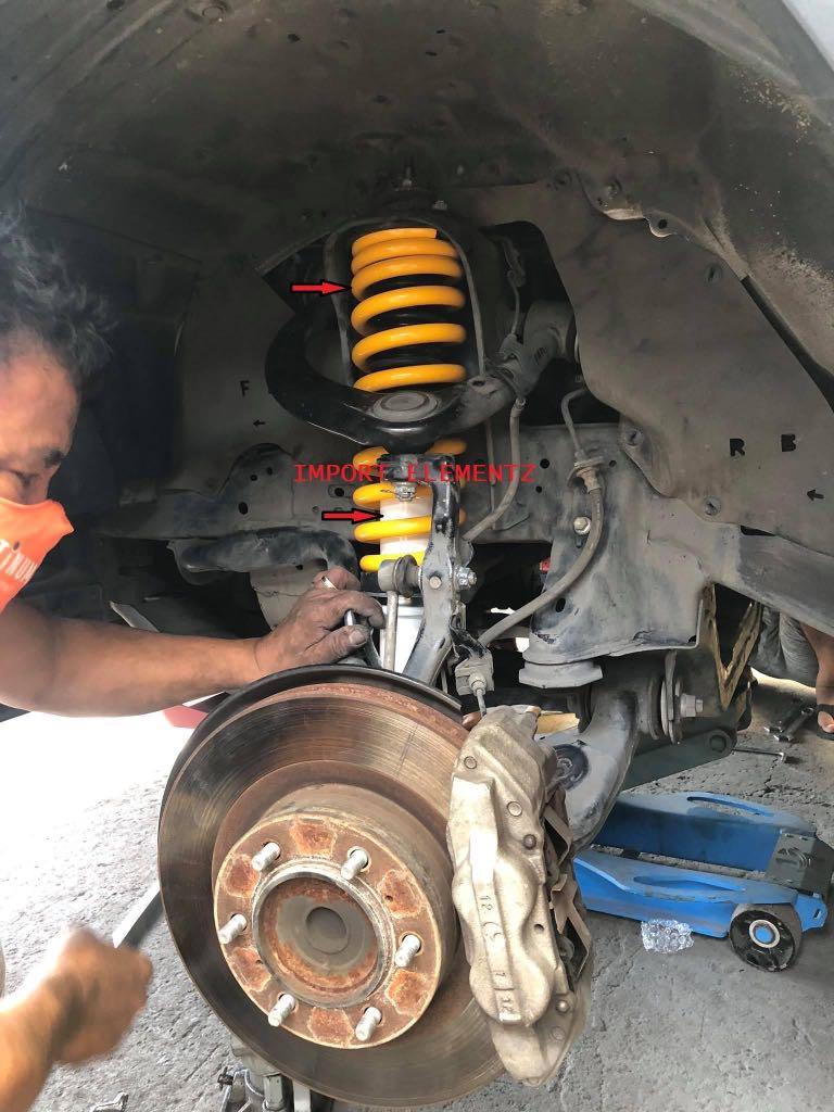 2 inch Suspension Lift Fortuner Ridemax King Coil springs Super comfort