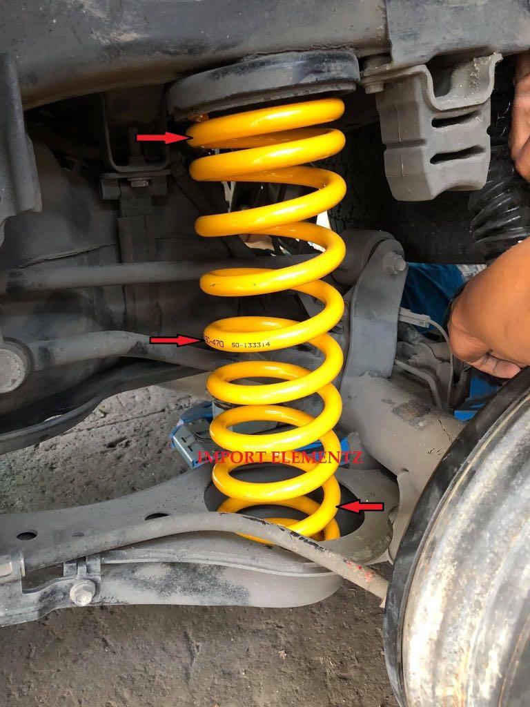 2 inch Suspension Lift Fortuner Ridemax King Coil springs Super comfort