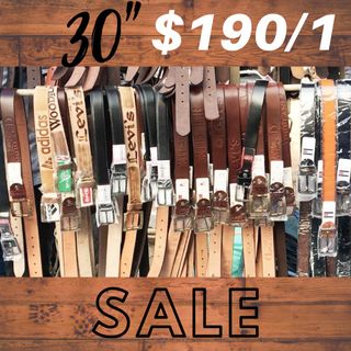 36" Waist Branded Men's Belts Clearance 36吋腰圍名牌男裝皮帶清貨 全新現貨正品629471661626901126