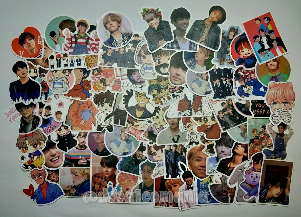 Bts Stickers 76pcs Waterproof Vinyl Kpop Stickers Are Auitable For