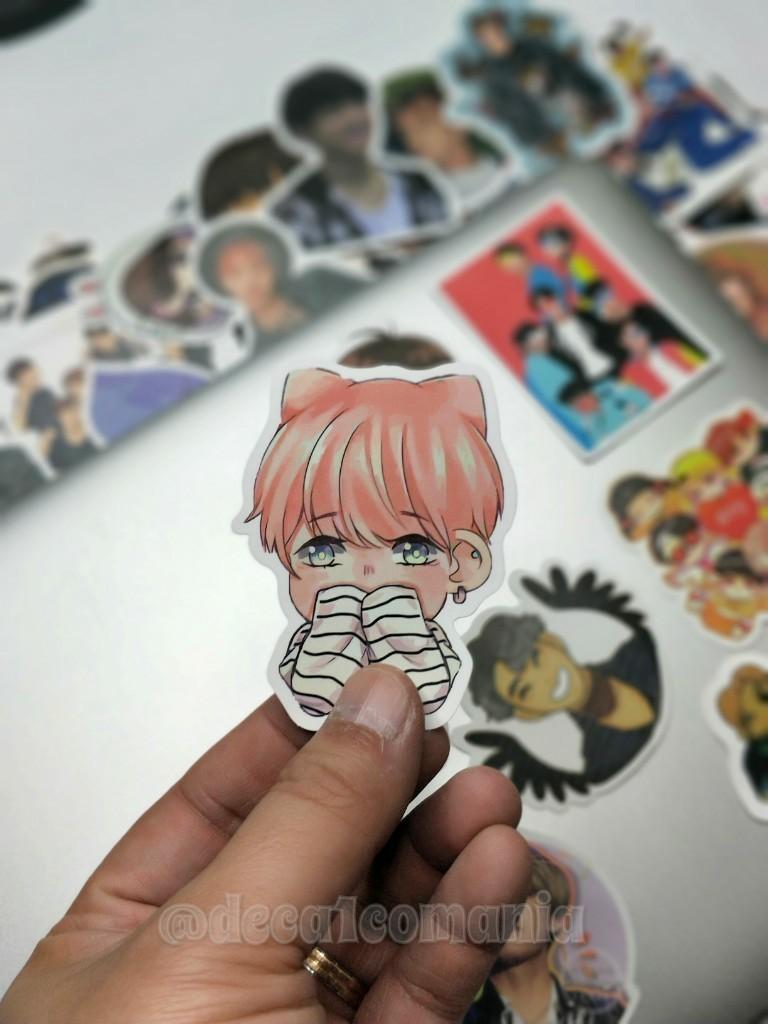 Bts Stickers 76pcs Waterproof Vinyl Kpop Stickers Are Auitable For