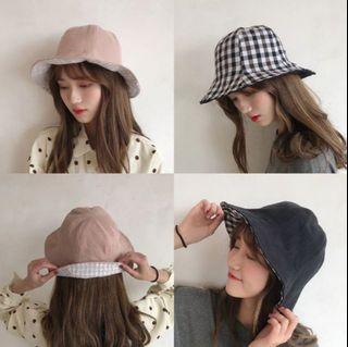 韓國少女花邊漁夫帽