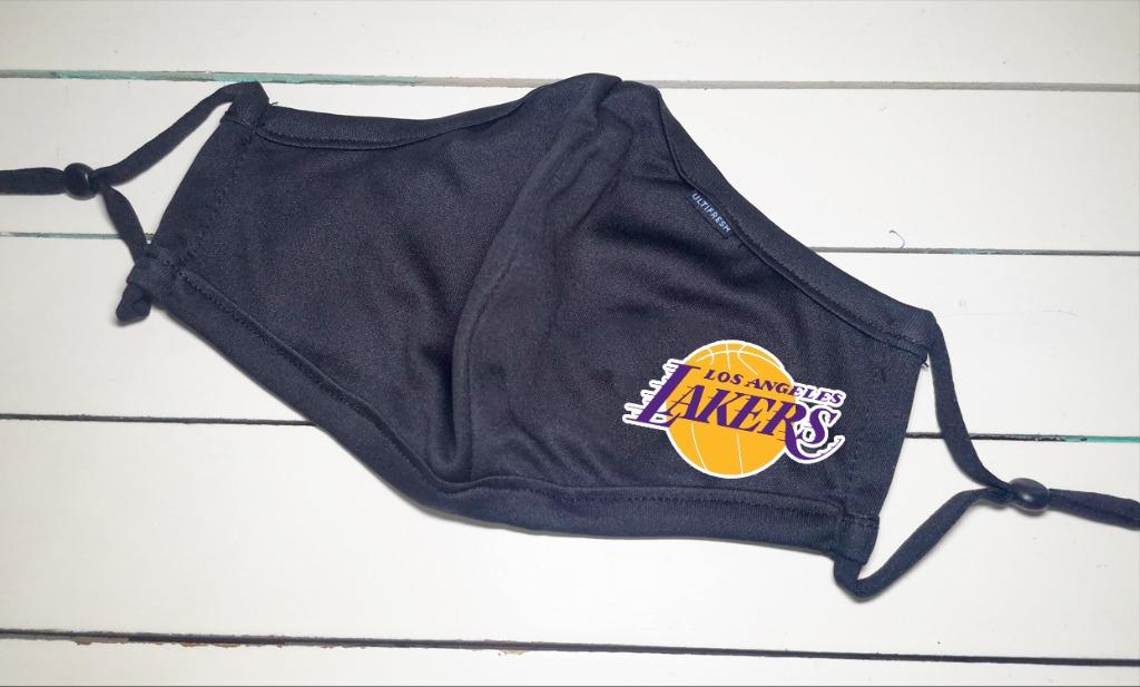 L A Lakers Reusable Face Mask Men S Fashion Accessories Others On Carousell