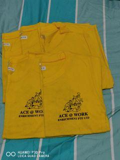 Ace @ Work student care tee shirts