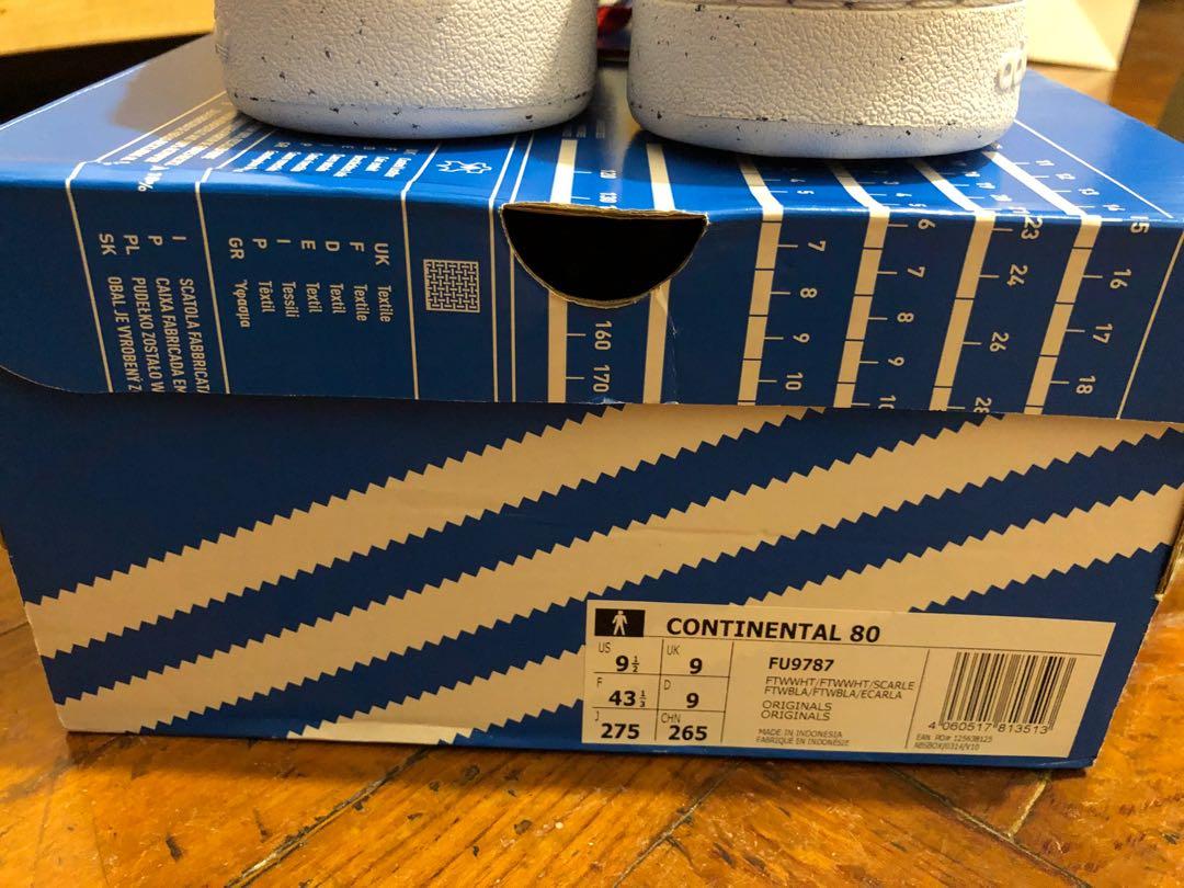adidas continental 80 43