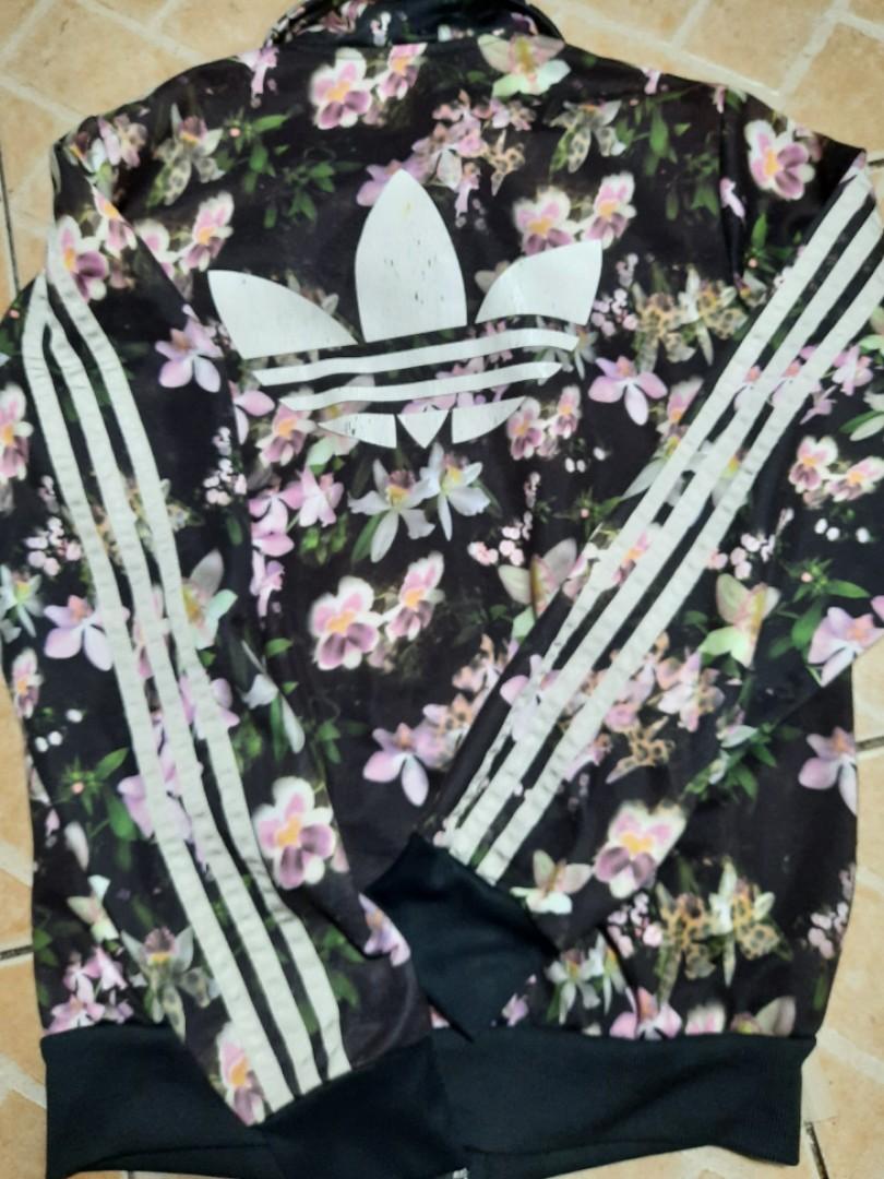 ADIDAS FLORAL ORCHID JACKET