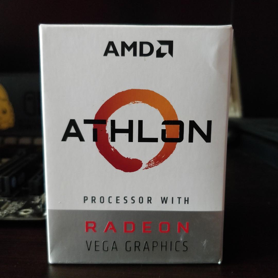 AMD Athlon 200GE CPU with Radeon Vega 3 