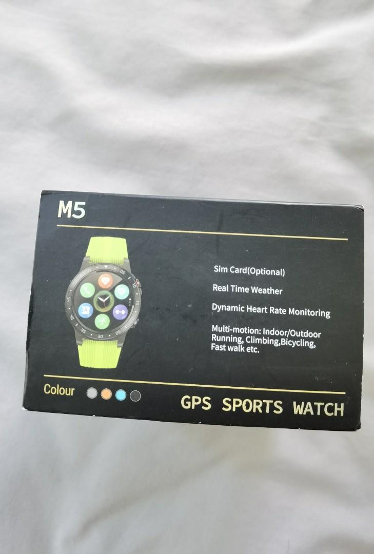 Anmino M5 GPS, Blood Pressure, Breath Training IP67 Waterproof Smartwatch  GPS sports watch Anmino Smart Watch (GPS +Barometer+Altimeter+Compass),Full  HD Touchscreen,All-Day Heart Rate, Mobile Phones \u0026 Gadgets, Wearables \u0026  Smart Watches on Carousell
