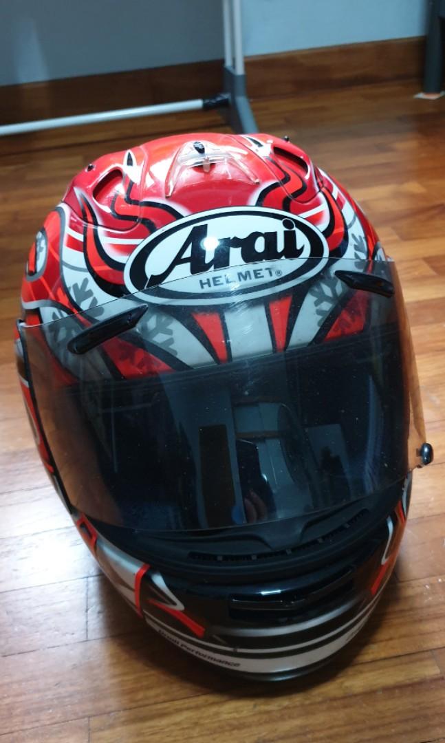 Noriyuki haga arai helmet sales