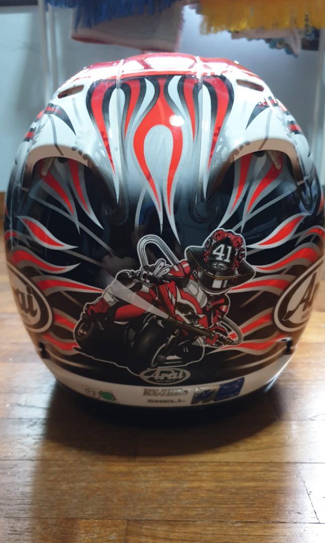 Noriyuki haga 2025 arai helmet