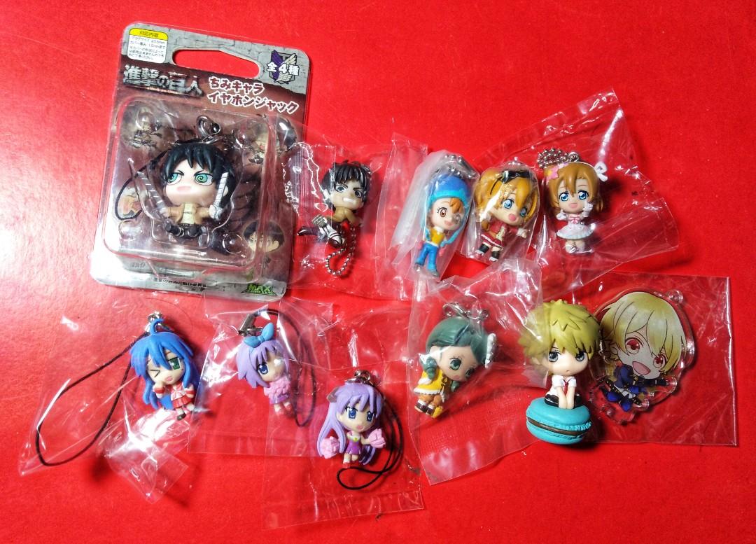 Attack on Titan - Digimon - Love Live - Lucky Star (Anime Mini Figure Keychains), Hobbies & Toys, Toys & Games on Carousell Attack on Titan - Digimon - Love Live - Lucky Star (Anime Mini Figure Keychains), Hobbies & Toys, Toys & Games on Carousell