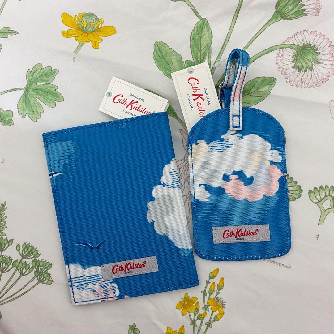 cath kidston passport holder and luggage tag