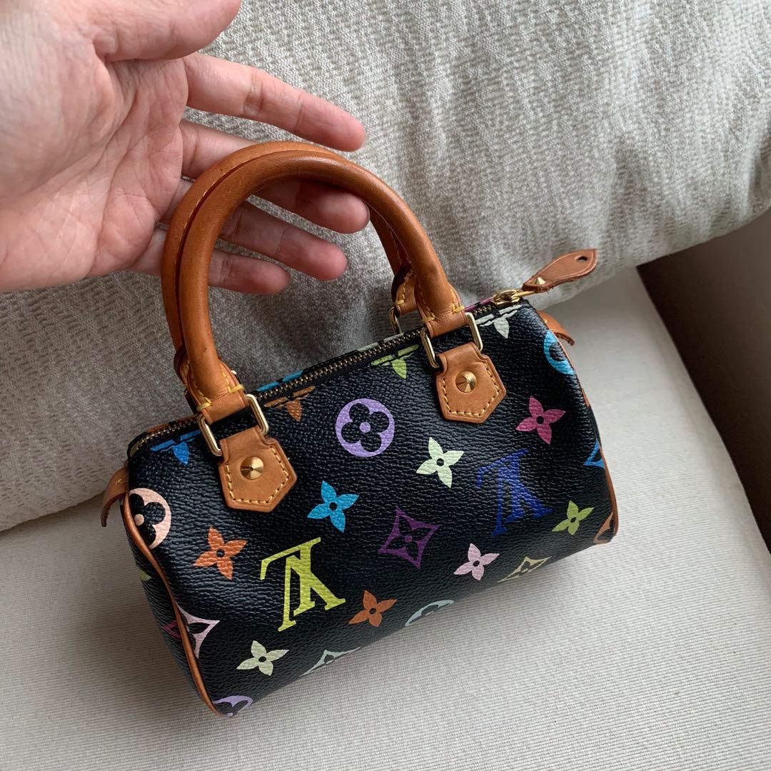 LOUIS VUITTON Black Monogram Multicolor Speedy 30 (Collectibles), Luxury,  Bags & Wallets on Carousell