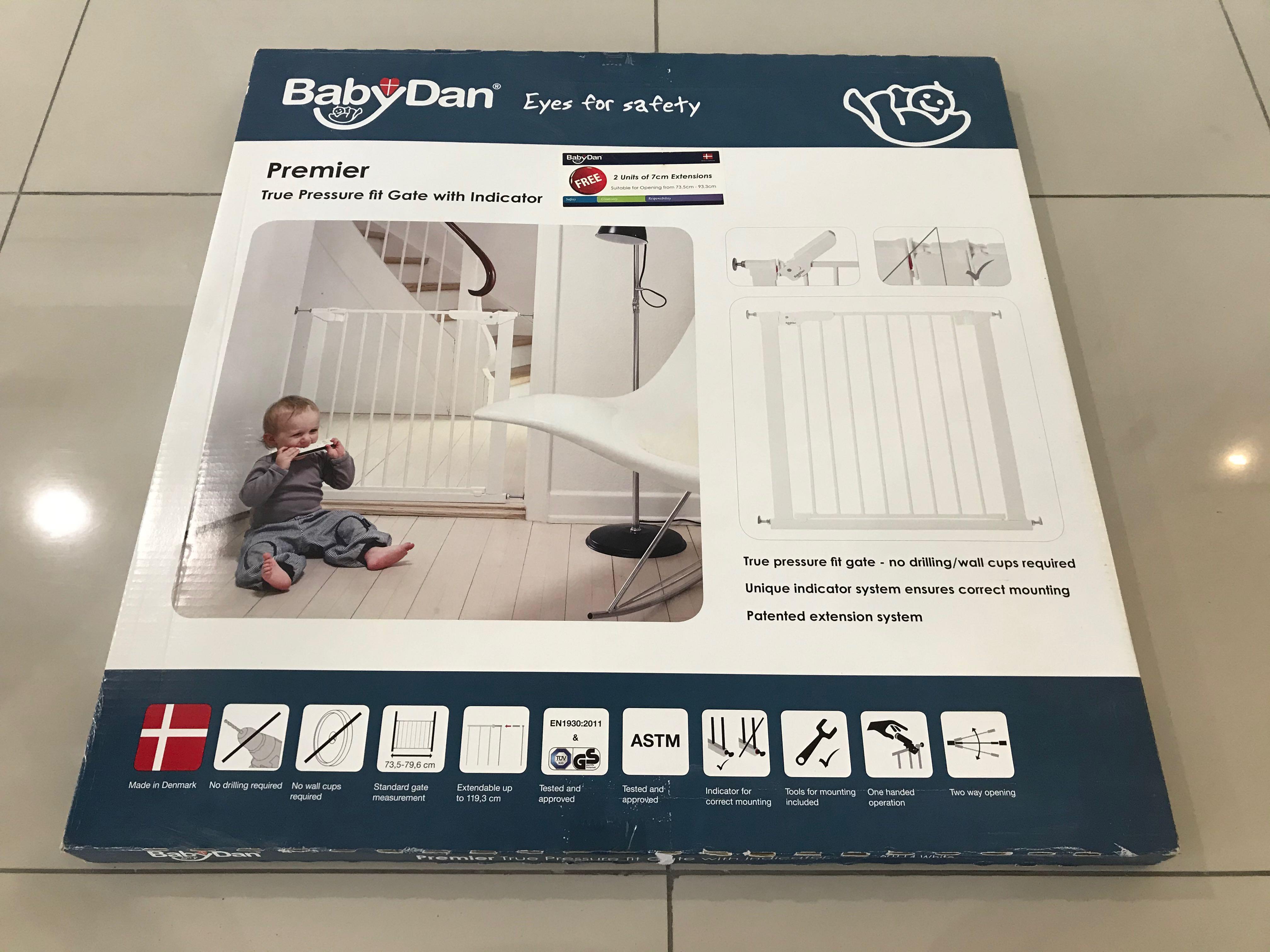 babydan premier pressure fit safety gate