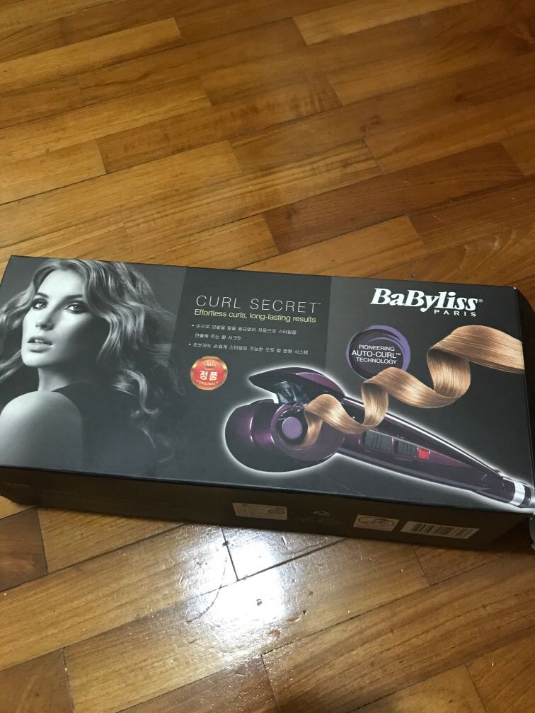 Babyliss Curl Secret Health Beauty Hair Care On Carousell