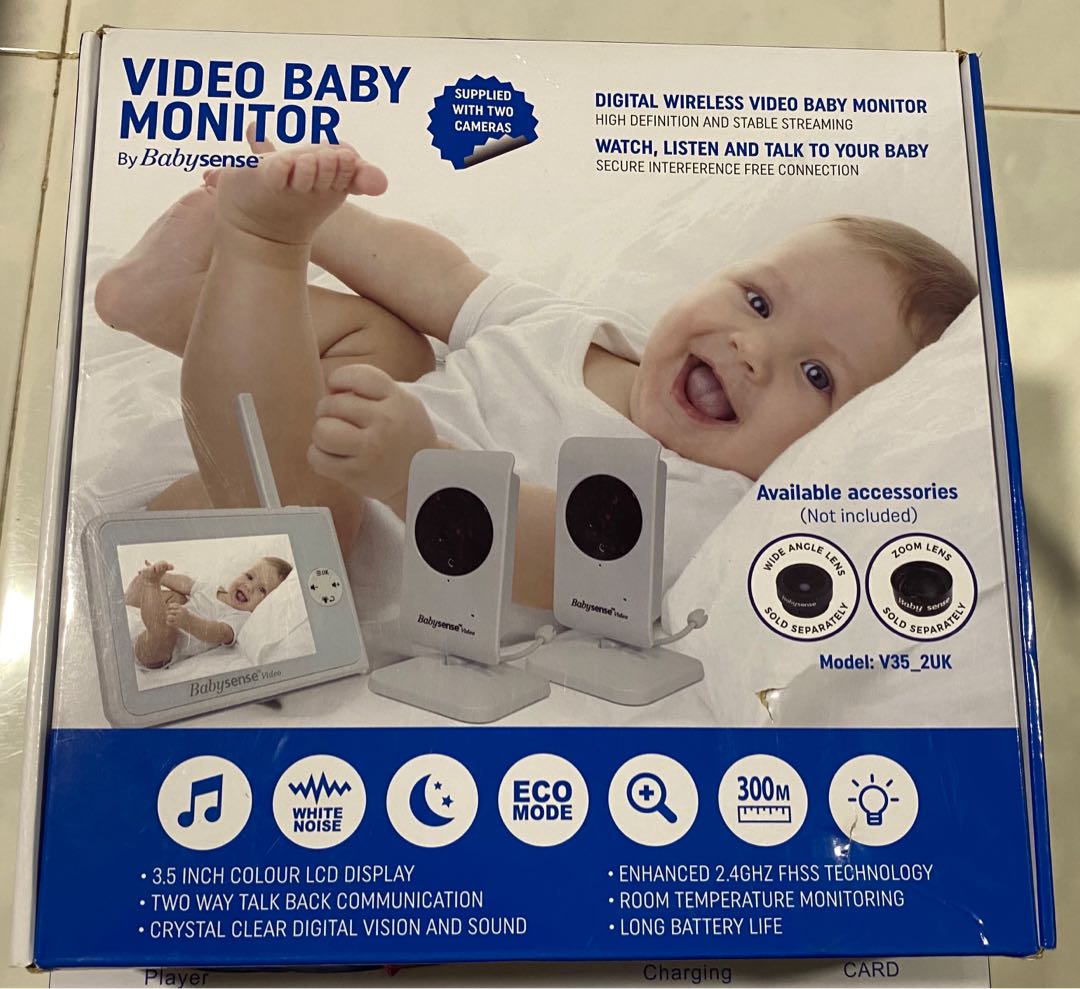 Babysense Video Baby Monitor Babies Kids Baby Monitors On Carousell