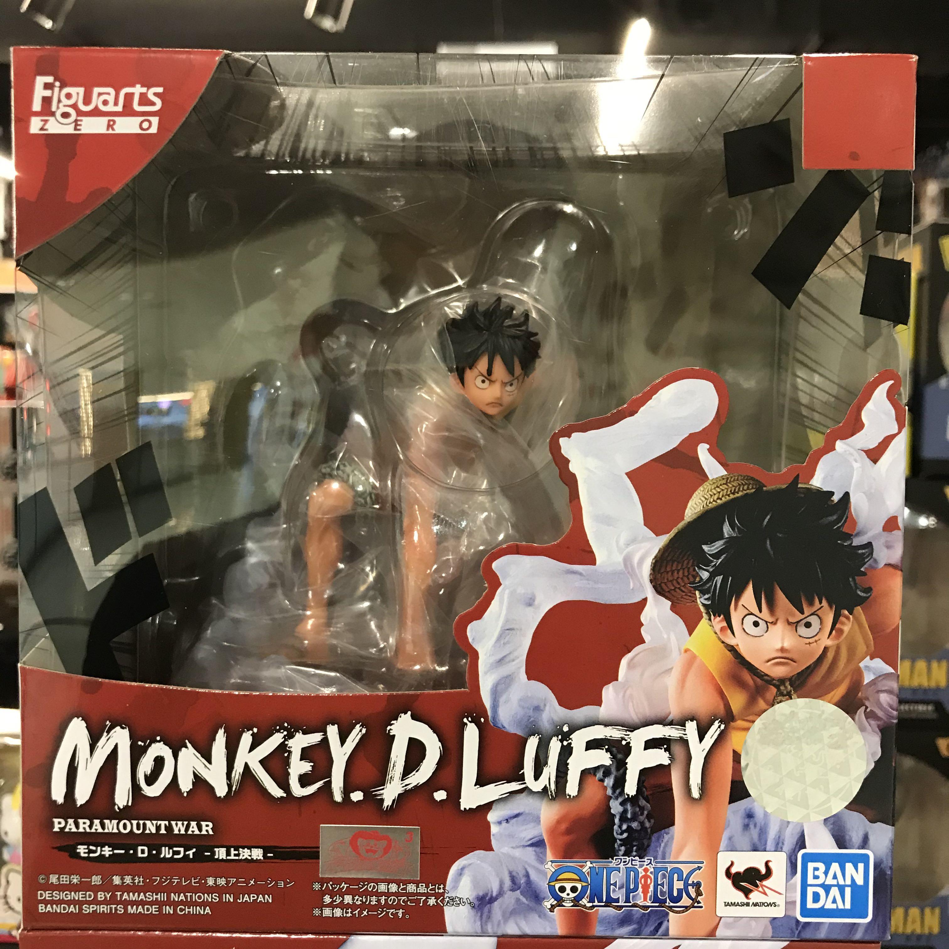 Bandai Figuarts Zero One Piece Monkey D Luffy Paramount War Figure Toys Games Action Figures Collectibles On Carousell
