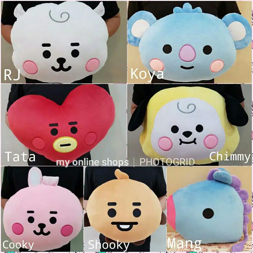 Bantal Boneka Bts Bt21 30cm Bayi Anak Mainan Baby Walker Di Carousell Gambar tersebut bisa anda unduh langsung, caranya silahkan klik pada gambar atau kl. bantal boneka bts bt21 30cm