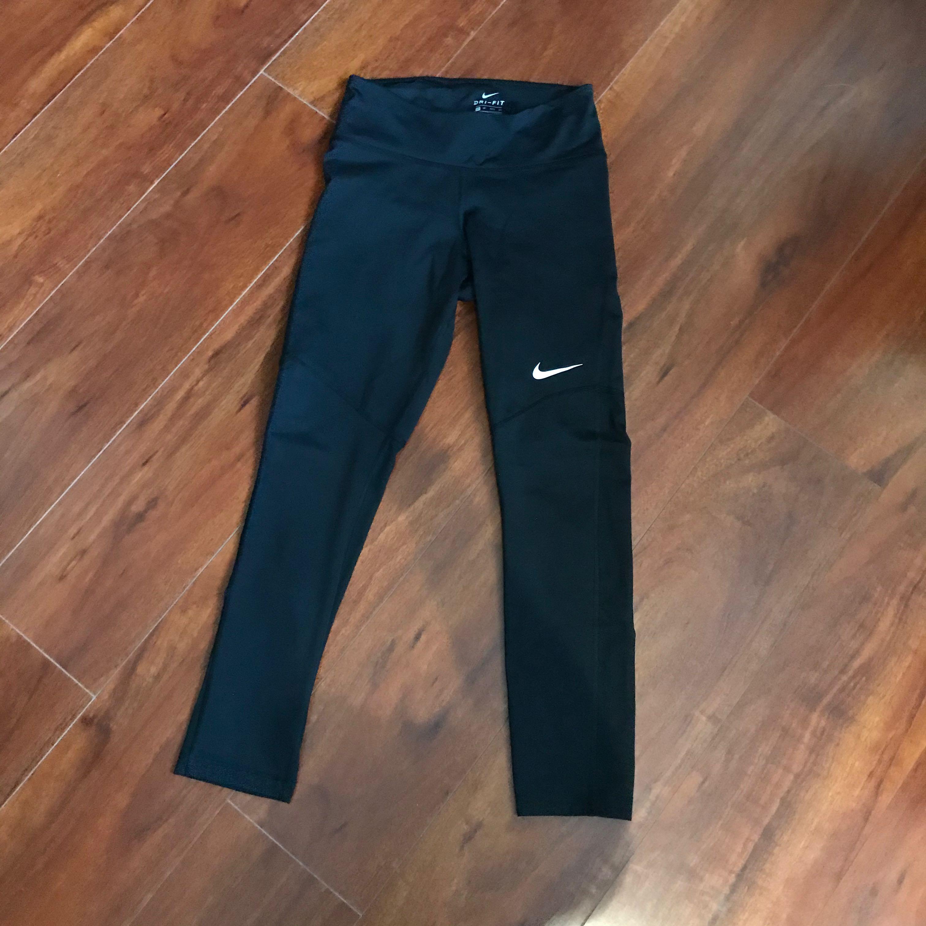 nike dri fit leggings black