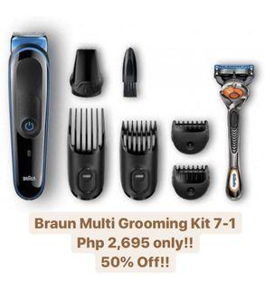 Braun 7-1 Grooming Kit