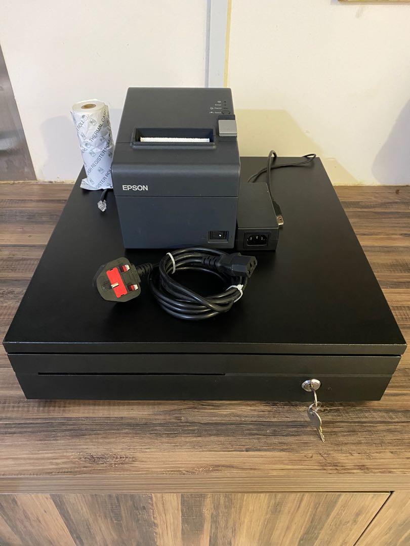 Cash register and Epson TMT82 Thermal Receipt Printer, Computers